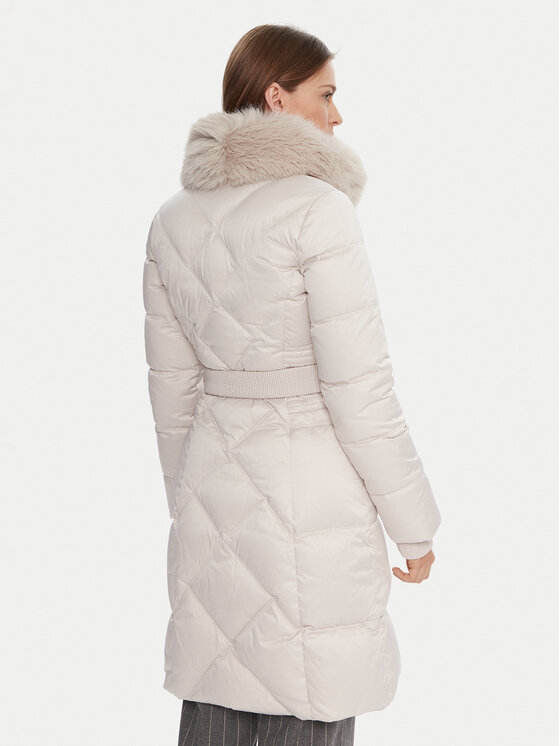 Marciano Guess Marciano Guess Зимно палто 5BGL38 7374A Бежов Regular Fit