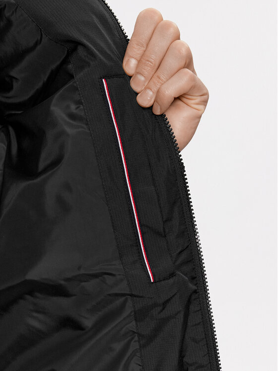 Tommy Hilfiger Tommy Hilfiger Übergangsjacke MW0MW33735 Schwarz Regular Fit