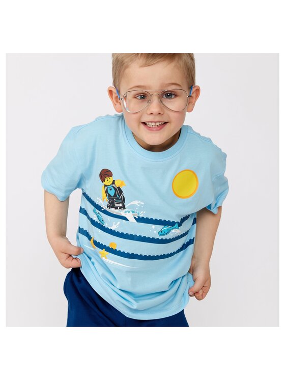 LEGO LEGO T-Shirt 12011219/5000 Niebieski Regular Fit