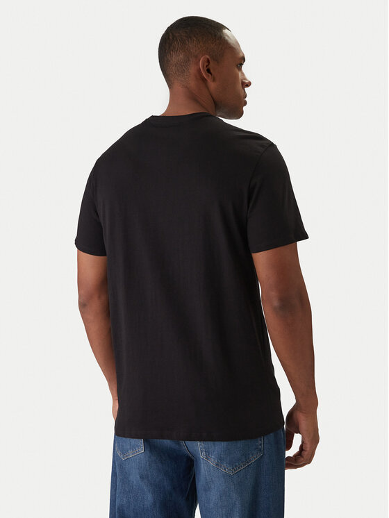 Guess Guess Tričko M6RI09 I3Z14 Čierna Regular Fit