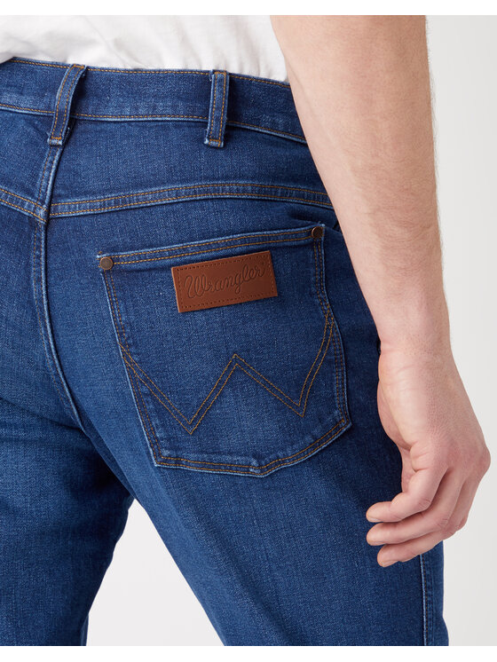 Wrangler Wrangler Jeansy 5401019572994 Niebieski Regular Fit