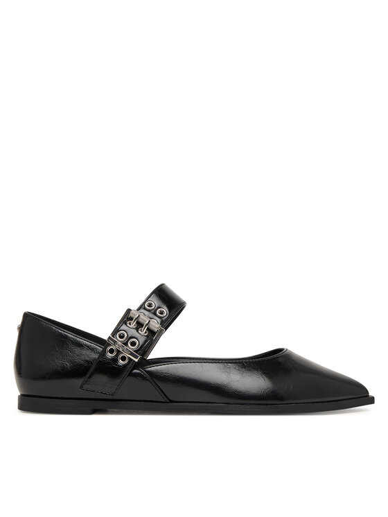 Buffalo Buffalo Ballerinas Marly Riv 1621044 Schwarz