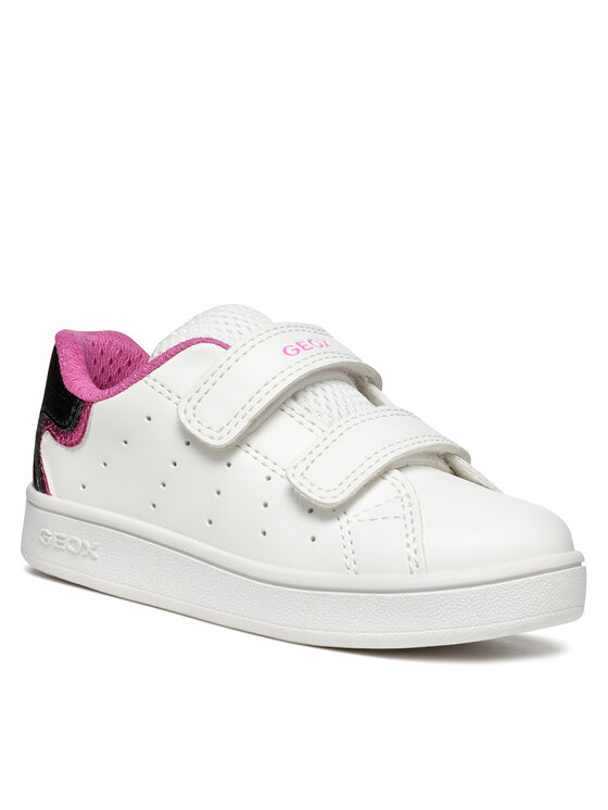 Geox Geox Tenisice B Eclyper Girl B365MA 0BCKC C0404 Bijela