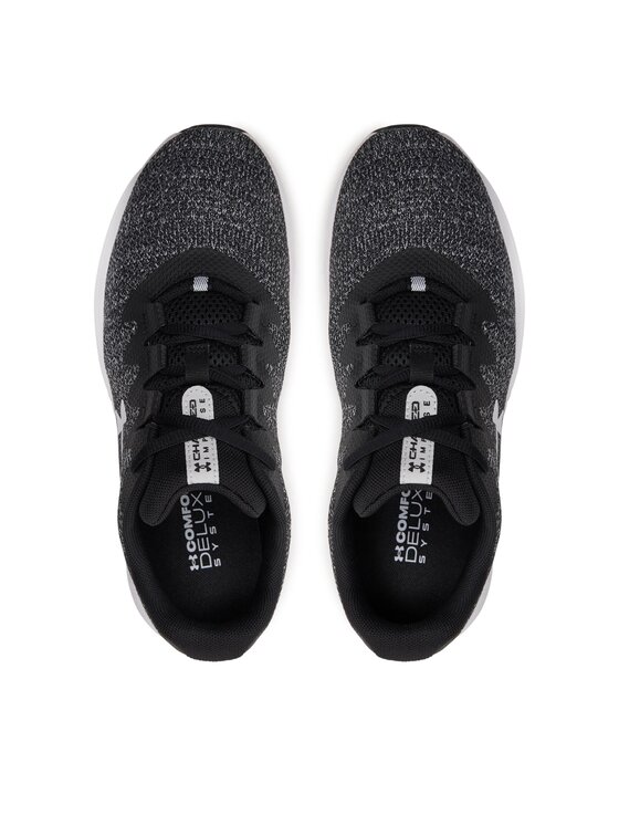 Under Armour Under Armour Взуття для бігу Ua Charged Impulse 3 Knit 3026682-001 Чорний