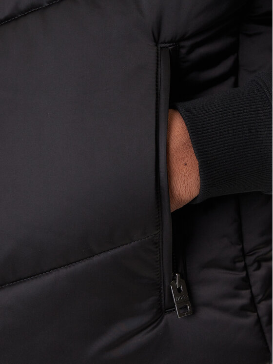 HUGO HUGO Weste Berolino2531 50541591 Schwarz Regular Fit