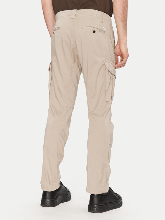 C.P. Company C.P. Company Hlače 18CMPA056A005694G Kaki Regular Fit
