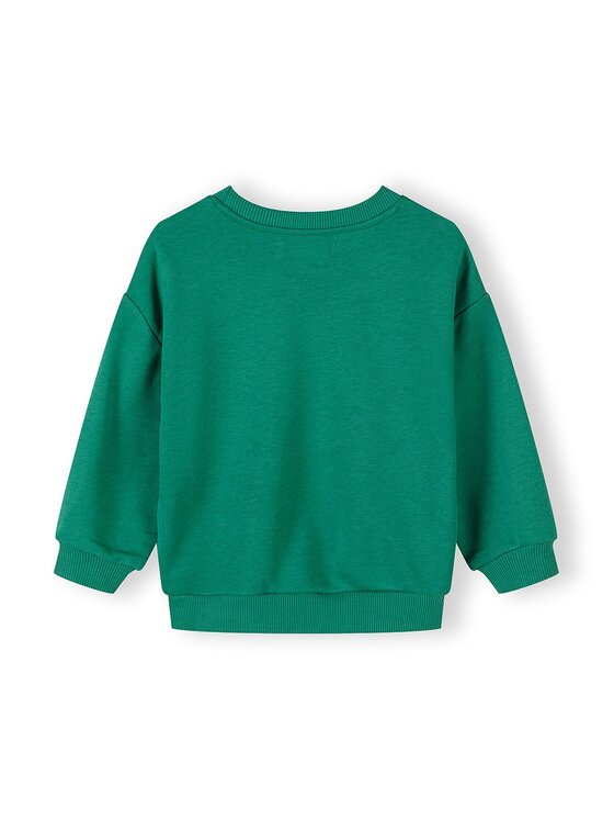 minoti minoti Bluza 29FLEECE201 Zielony Regular Fit