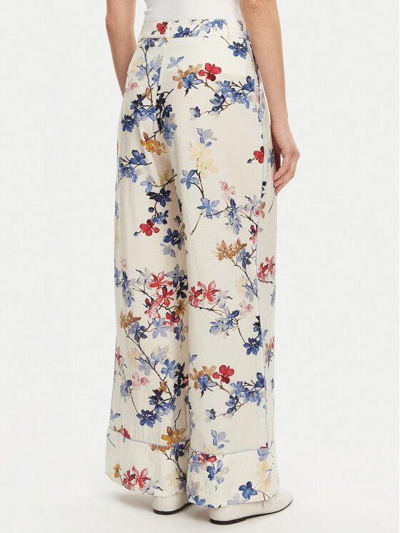 Munthe Munthe Spodnie palazzo Faicus 251142525121 Kolorowy Loose Fit