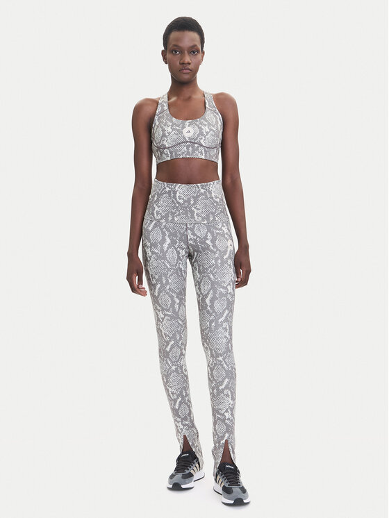 adidas by Stella McCartney adidas by Stella McCartney Sportski grudnjak Power Impact JM6092 Bež Slim Fit