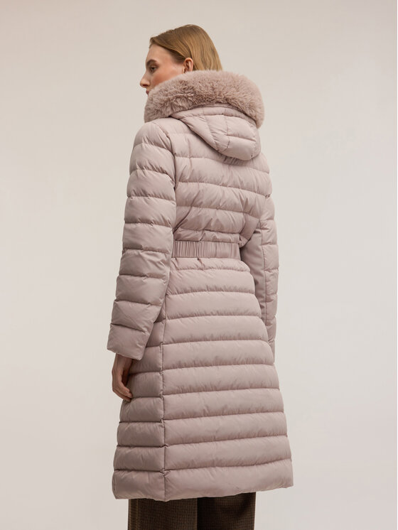 Motivi Motivi Giubbotto piumino F903Q000730N002 Écru Slim Fit