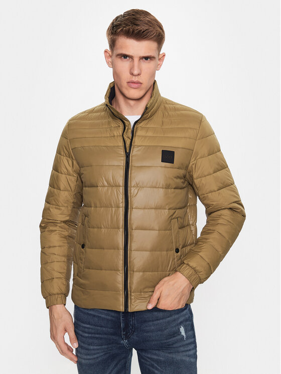 Boss Geacă din puf 50496766 Maro Regular Fit