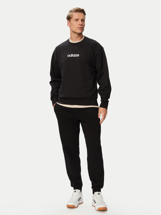 adidas adidas Jopa Essentials Linear Fleece JM1759 Črna Regular Fit