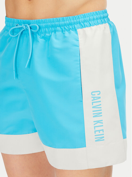 Calvin Klein Swimwear Calvin Klein Swimwear Szorty kąpielowe KM0KM01095 Niebieski Regular Fit