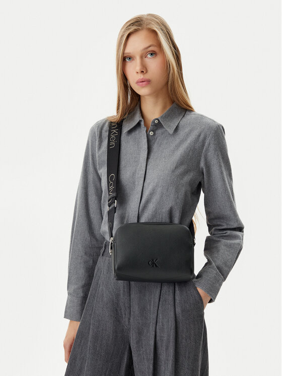 Calvin Klein Jeans Calvin Klein Jeans Τσάντα Ultrlght Ew Dbl Zp C LV04K3124G Μαύρο