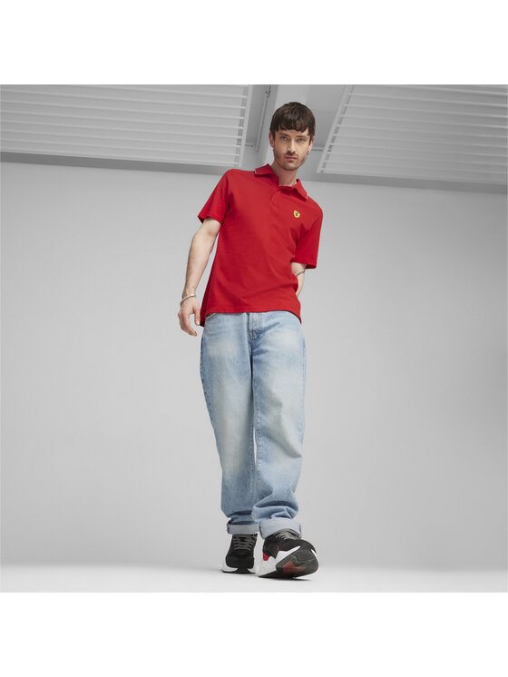 Puma Puma T-Shirt 623801 Czerwony Regular Fit