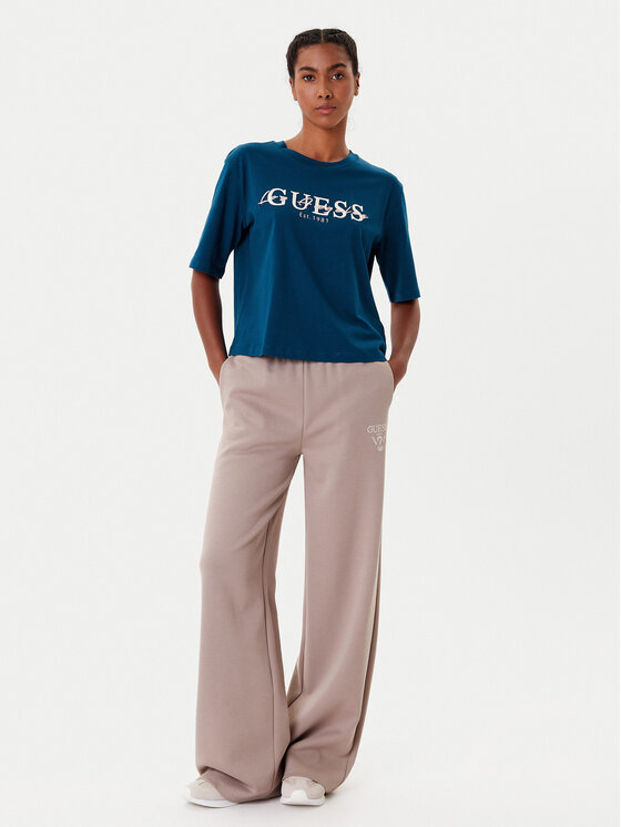 Guess Guess Póló V5YI02 I3Z14 Kék Boxy Fit