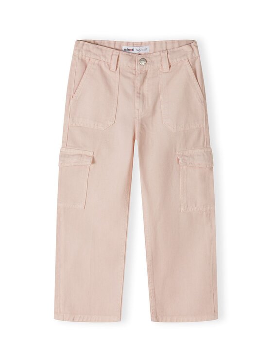 MINOTI MINOTI Spodnie cargo 22pant42 Różowy Regular Fit