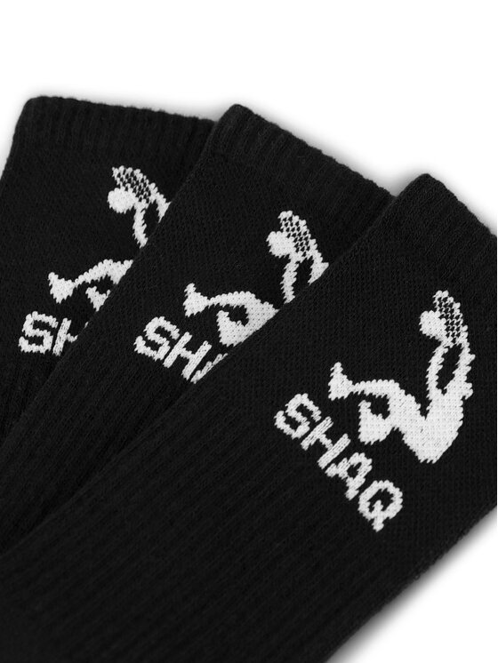 SHAQ Shaq Hosszú zoknik SHQ-MB-003-AW24 Fekete