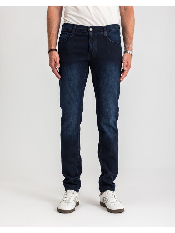 Mustang Mustang Jeansy OREGON TAPERED Niebieski Slim Fit