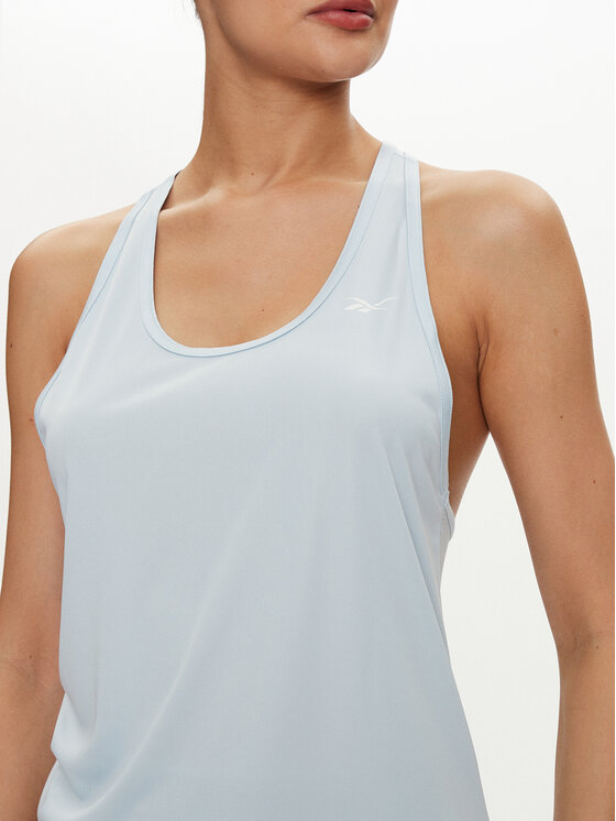 Reebok Reebok Top Id Train Mesh Back Tank 100035728 Niebieski Regular Fit