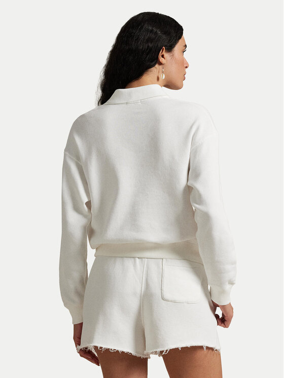 Polo Ralph Lauren Polo Ralph Lauren Mikina 211965097002 Biela Relaxed Fit