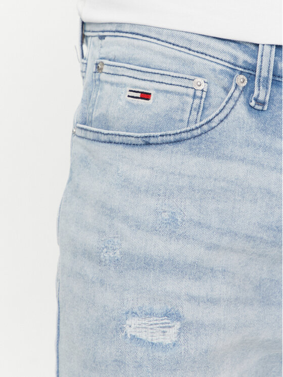 Tommy Jeans Tommy Jeans Traperice Scanton DM0DM19449 Plava Slim Fit