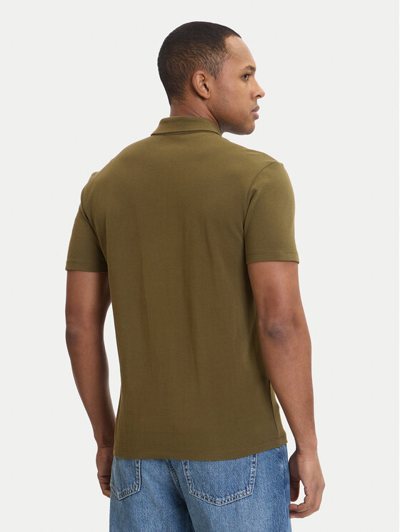 Napapijri Napapijri Polo majica Ealis NP0A4H8B Zelena Regular Fit