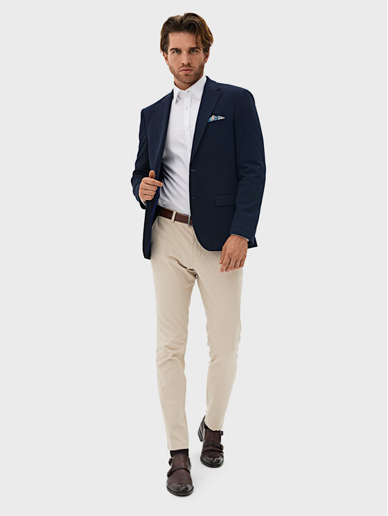 Evenemen Evenemen Marynarka Tuscan Granatowy Slim Fit