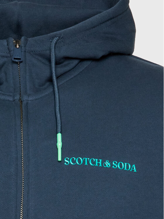 Scotch & Soda Scotch & Soda Bluza Unisex 169325 Granatowy Relaxed Fit