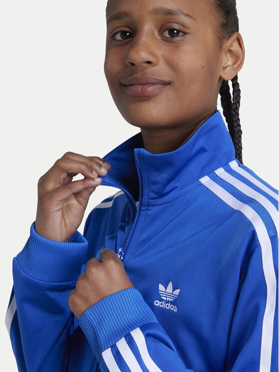 adidas adidas Світшот Firebird IY9799 Голубий Regular Fit