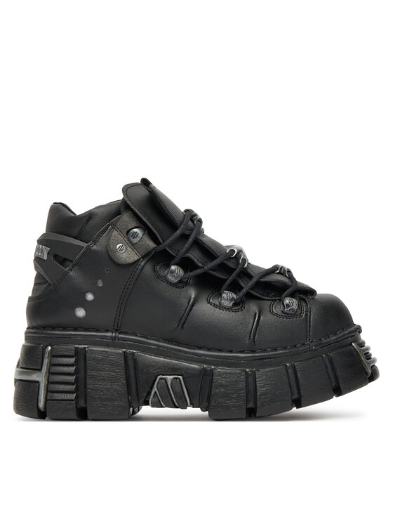 NEW ROCK NEW ROCK Sneakersy M-106-VS1 Černá