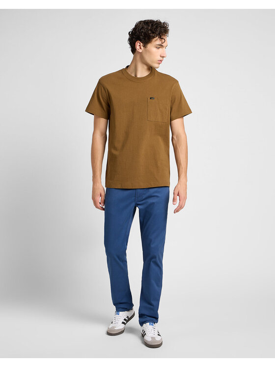 Lee Lee Jeansy DAREN ZIP FLY Niebieski Regular Fit