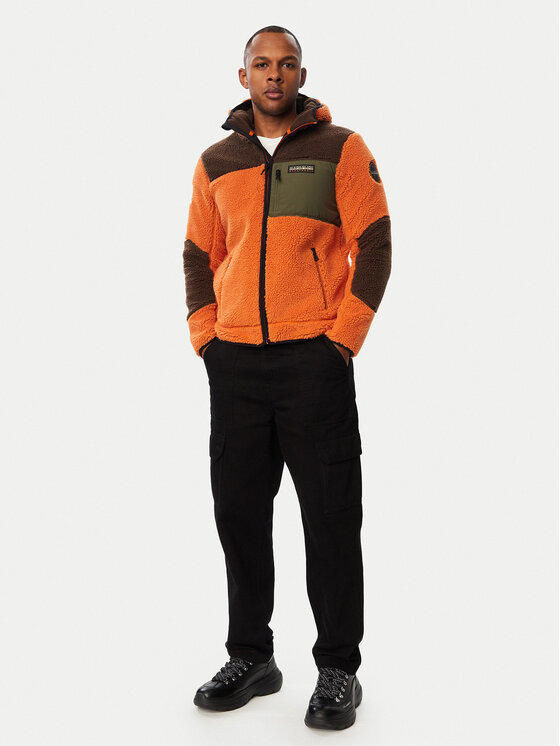 Napapijri Napapijri Fleece Yupik NP0A8AZX Καφέ Regular Fit