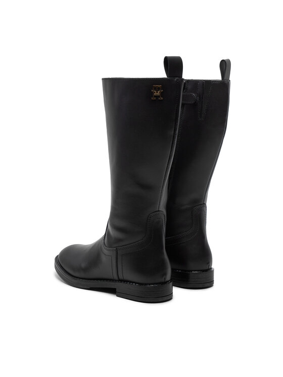 Tommy Hilfiger Tommy Hilfiger Ботуши T4A6-33591-0092999 M Черен