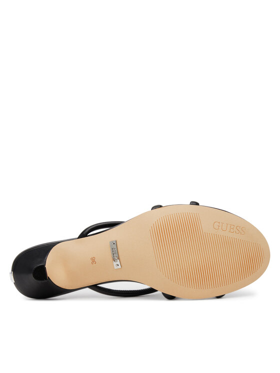 Guess Guess Klapki FLJGARLEA03 Czarny