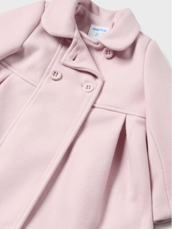 Mayoral Mayoral Wollmantel 2.417 Rosa Regular Fit