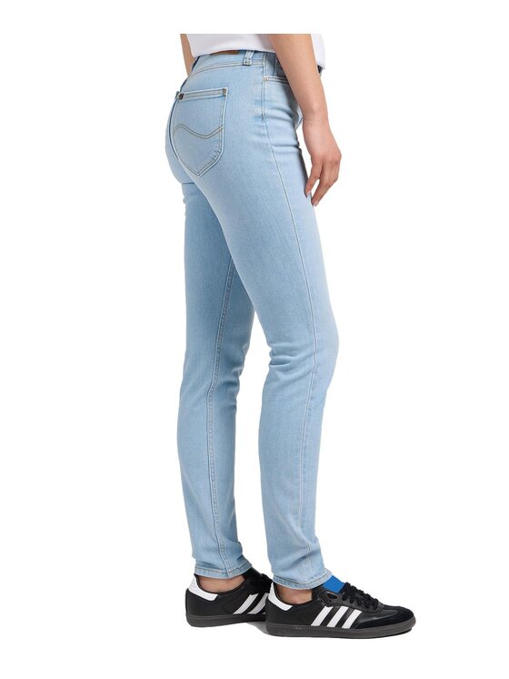 Lee Lee Jeansy 112353193 Niebieski Skinny Fit
