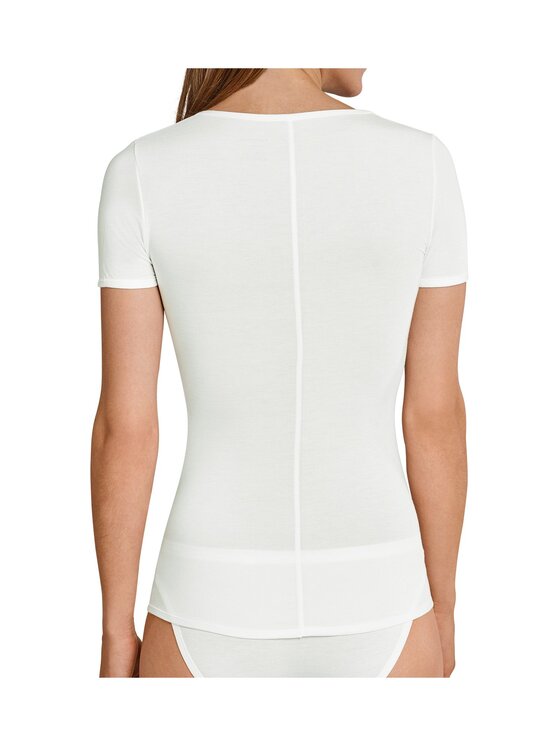 SCHIESSER SCHIESSER Podkoszulek 28948 Biały Stretch Fit