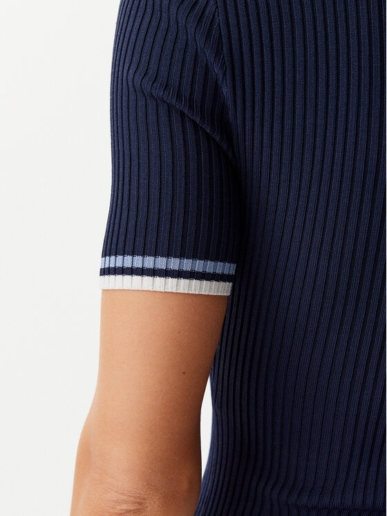 Guess Guess Trikotažinė suknelė W5GK84 Z3L10 Tamsiai mėlyna Regular Fit