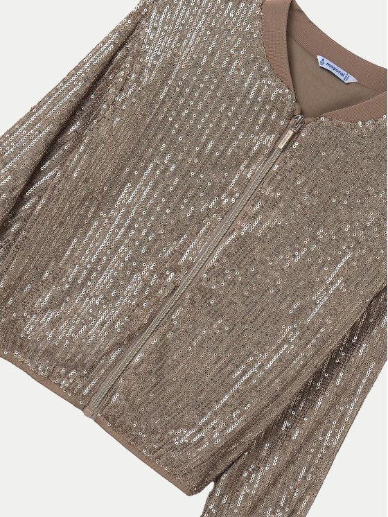 Mayoral Mayoral Яке бомбър 7474 Кафяв Regular Fit