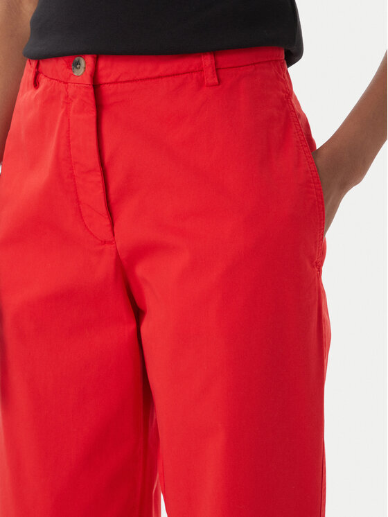 Tommy Hilfiger Tommy Hilfiger Chino kalhoty WW0WW49647 Červená Slim Fit