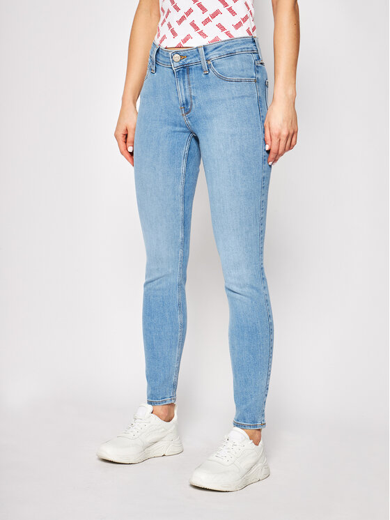Lee Lee Jeansy Scarlett L526MOHR 112111767 Niebieski Skinny Fit