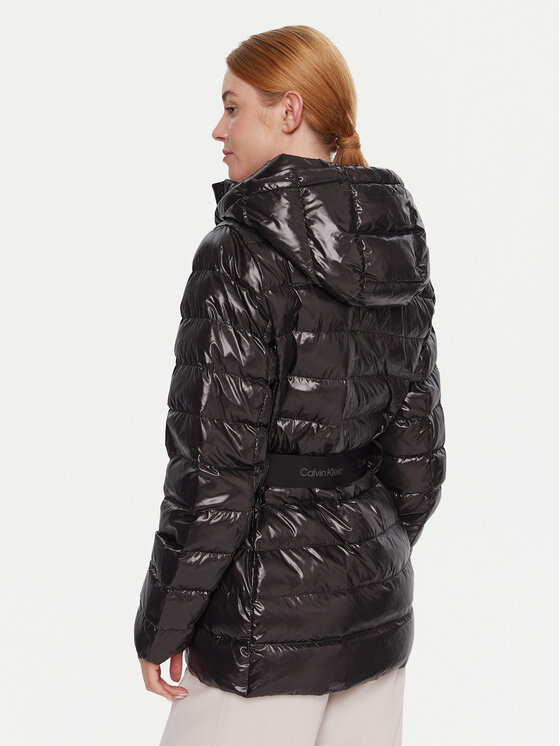 Calvin Klein Calvin Klein Зимова куртка LV044D542G Чорний Regular Fit