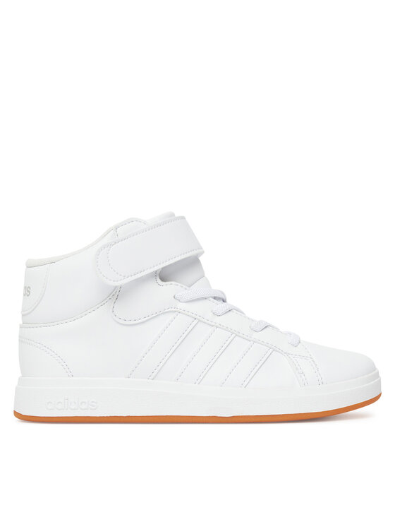 adidas adidas Sneakersy Grand Court Mid K JR0803 Biały