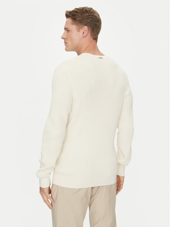 Marciano Guess Marciano Guess Maglione 5GHR16 5861Z Écru Regular Fit