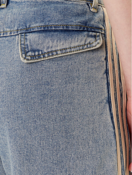 adidas adidas Jeans hlače Premium Essentials JY2868 Modra Wide Leg
