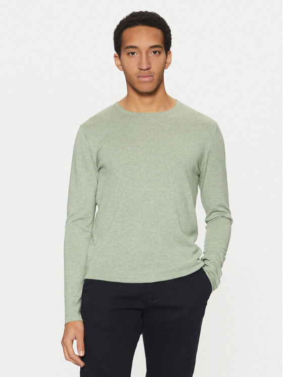 Selected Homme Sveter 16079774 Zelená Regular Fit