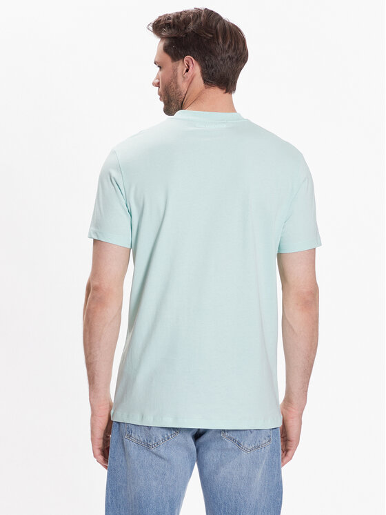 T-shirt Crew Neck 755053 532224 Verde Regular Fit