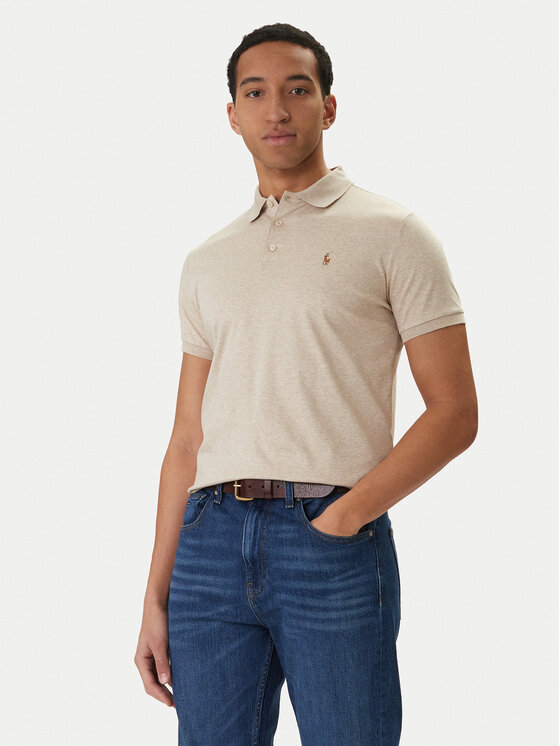 Polo Ralph Lauren Polo Ralph Lauren Polo 710704319502 Beżowy Custom Slim Fit