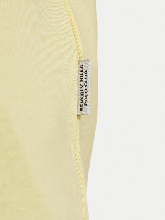 Beverly Hills Polo Club Beverly Hills Polo Club Majica P-SS26W-TS5165188 Rumena Regular Fit